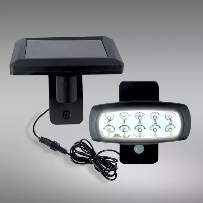 Solárna lampa s pohybovým senzorom  Solario LED 2W 6500K