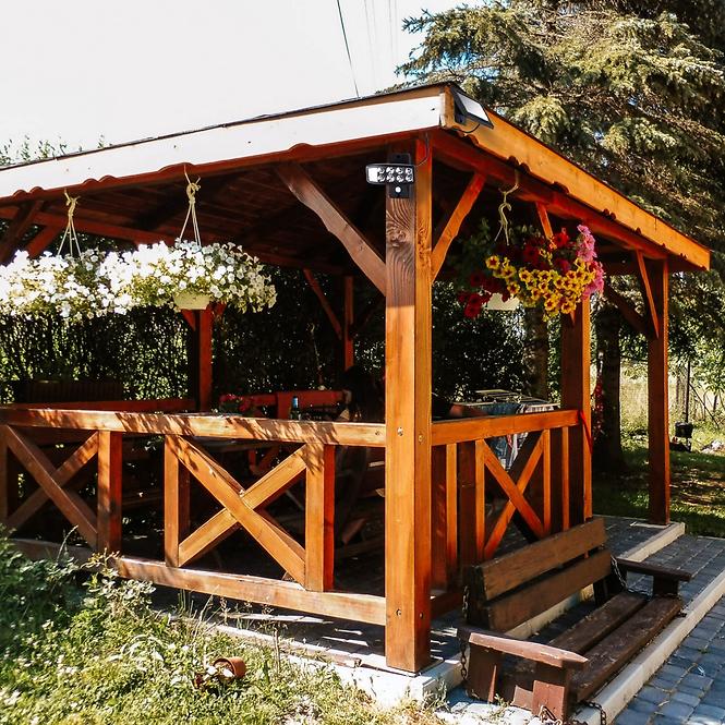 Solárna lampa s pohybovým senzorom  Solario LED 2W 6500K