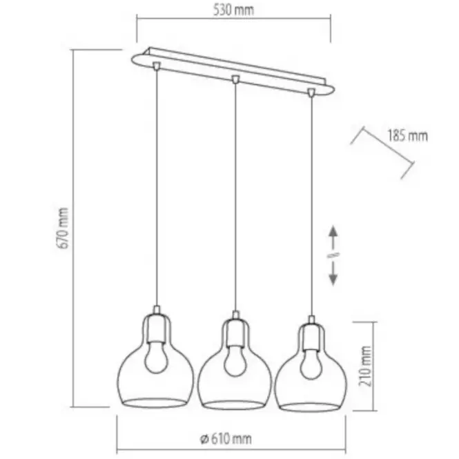 Lampa Mango 1808 SL LW3