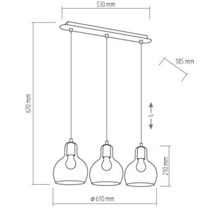 Lampa Mango 1808 SL LW3
