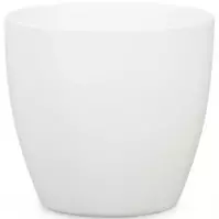 Keramický obal na kvetináč Scheurich 920, ø22cm, biela