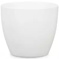 Keramický obal na kvetináč Scheurich 920, ø28cm, biela