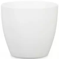 Keramický obal na kvetináč Scheurich 920, ø33cm, biela