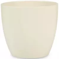 Keramický obal na kvetináč Scheurich 920, ø28cm, krémová
