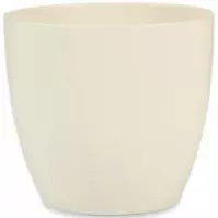 Keramický obal na kvetináč Scheurich 920, ø11cm, krémová
