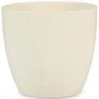 Keramický obal na kvetináč Scheurich 920, ø14cm  krémová