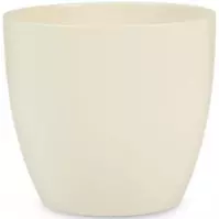 Keramický obal na kvetináč Scheurich 920, ø16cm, krémová