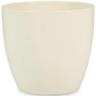 Keramický obal na kvetináč Scheurich 920, ø16cm, krémová