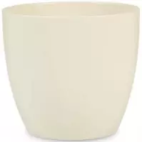 Keramický obal na kvetináč Scheurich 920, ø19cm, krémová