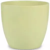 Keramický obal na kvetináč Scheurich 920, ø14cm, svetlozelený