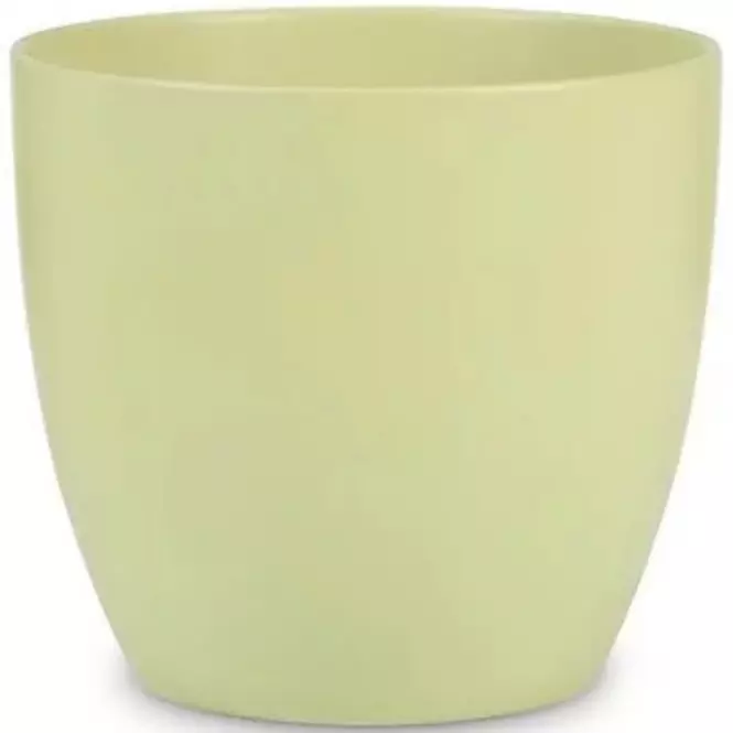 Keramický obal na kvetináč Scheurich 920, ø14cm, svetlozelený