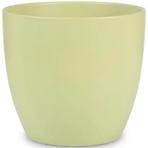 Keramický obal na kvetináč Scheurich 920, ø19 cm, svetlozelená
