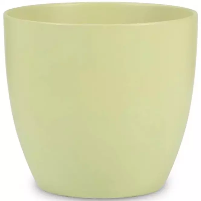 Keramický obal na kvetináč Scheurich 920, ø33cm, svetlozelená