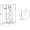 Hydromasážný box Lucy Y8853 90/90 N.B. 4-El.,3