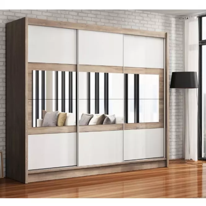 Skriňa Salwador 250 cm country grey,2