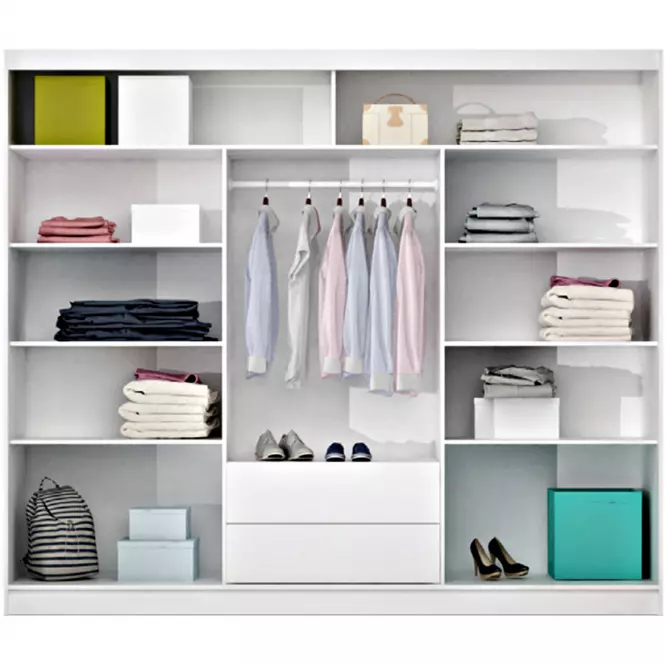 Skriňa Salwador 250 cm country grey