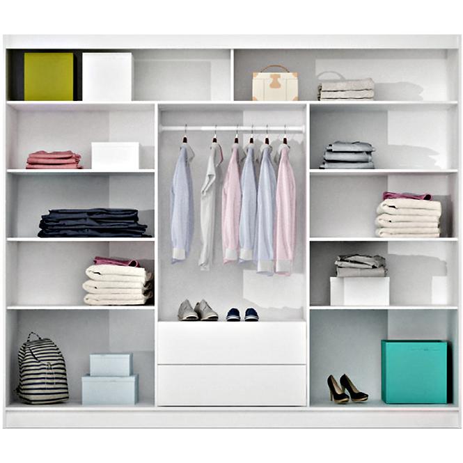 Skriňa Salwador 250 cm country grey