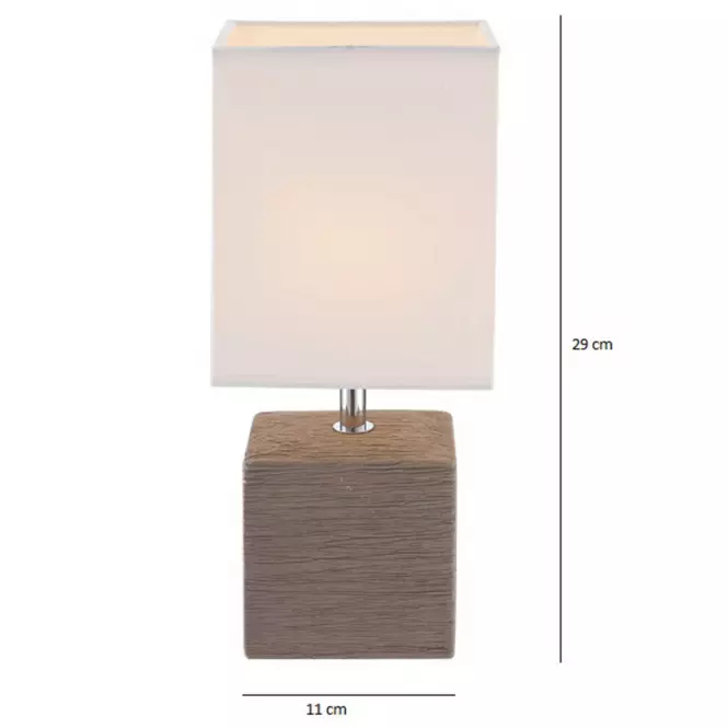 Stolná lampa štvorec 21677 LB1