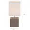 Stolná lampa štvorec 21677 LB1,3