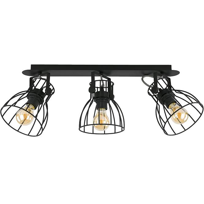 Stropné bodové svietidlo Alano Black 2122 LS3,2