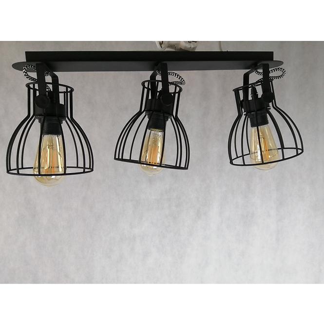 Stropné bodové svietidlo Alano Black 2122 LS3,4