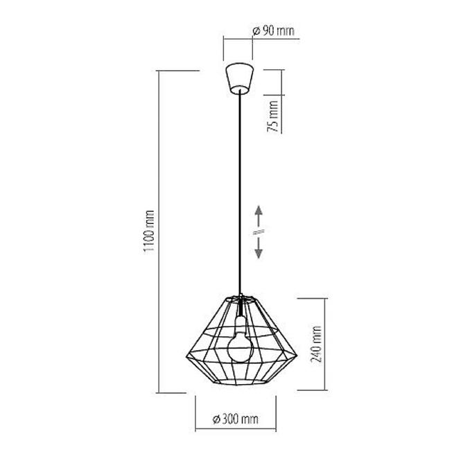 Luster Diamond Grey 4298 30cm LW1