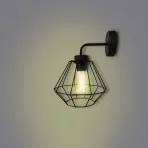 Nástenné svietidlo Diamond Black 2183 K1