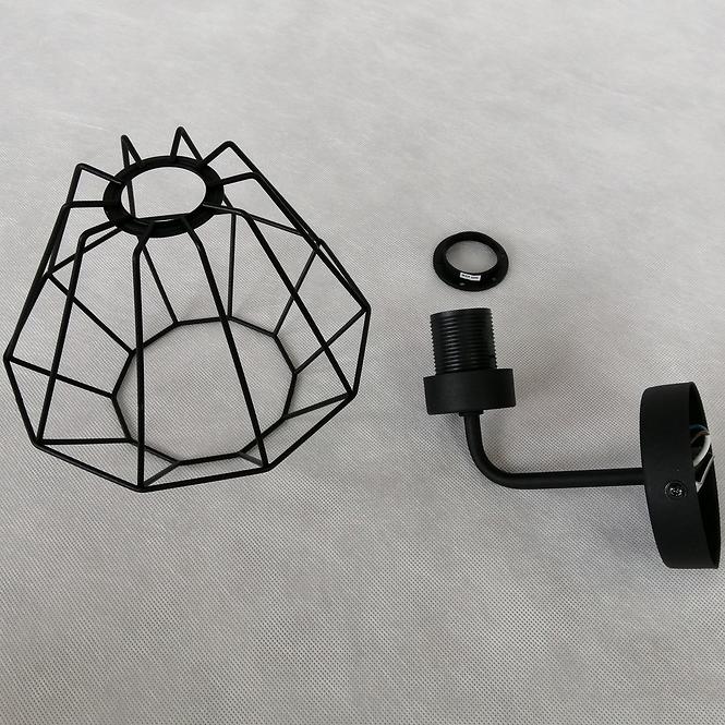 Nástenné svietidlo Diamond Black 2183 K1
