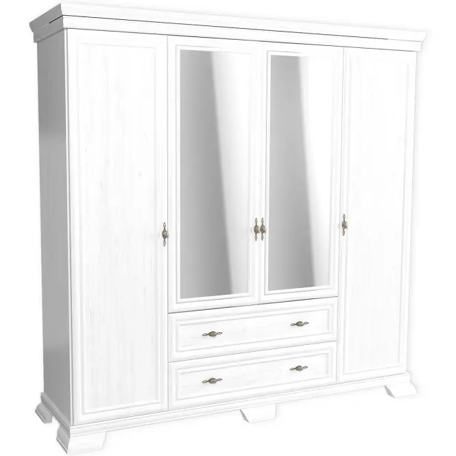 Skriňa Kora KS3 208 cm biela