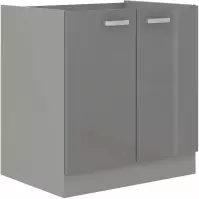Skrinka do kuchyne Grey 80ZL 2F BB