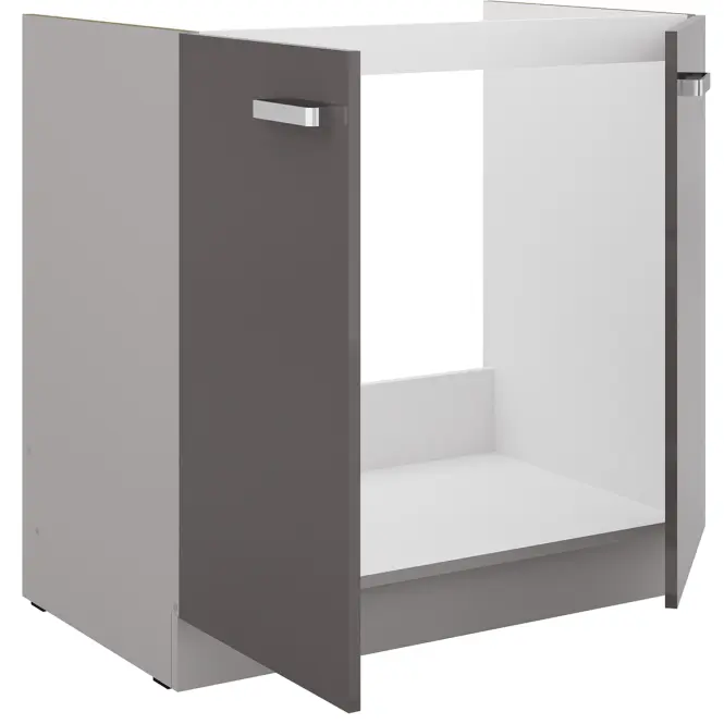 Skrinka do kuchyne Grey 80ZL 2F BB,2