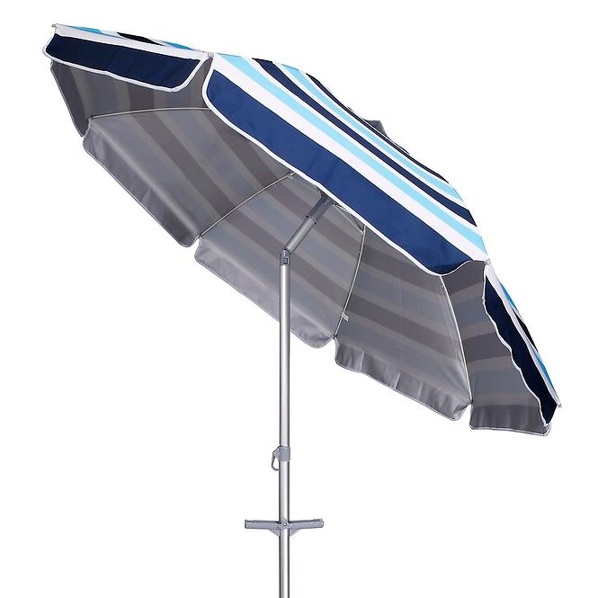 Plážový slnečník 200 cm nebeská modrá