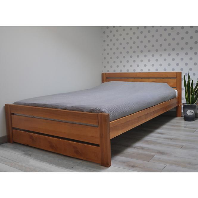 Posteľ Oliwia 160 drevo jelša,6