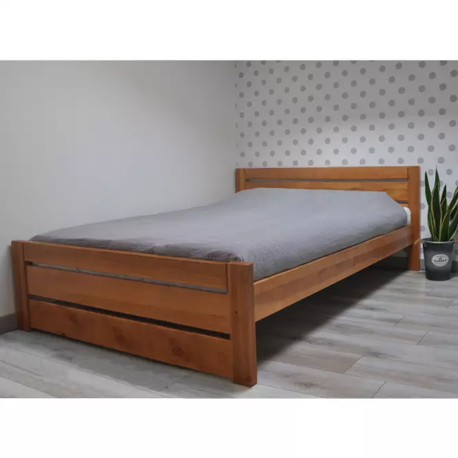 Posteľ Oliwia 180 dreva jelša