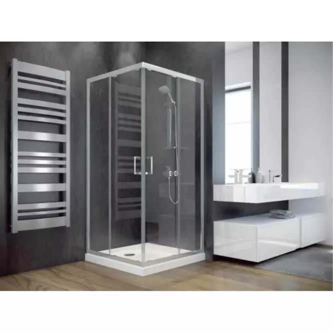 Rohová Vanička Aquarius Slimline 90/90,4