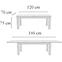 Rozkladací stôl 120/160x70 gaštan/buk bawaria,2