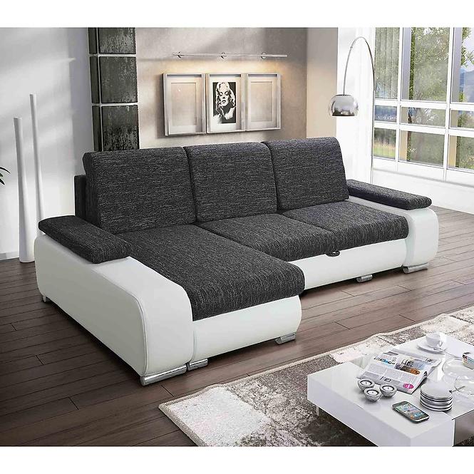 Rohová sedacia súprava Latte Berlin 3 + Soft hnedy