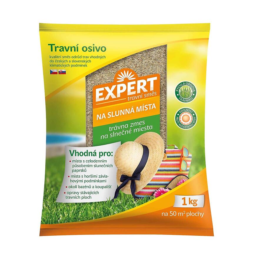 Trávna zmes EXPERT - na slnečné miesta