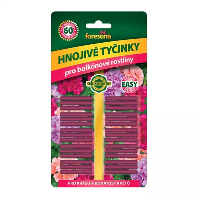 Forestina - Tyčinky pre balkónové rastliny 30 ks