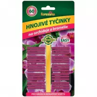 Forestina - Tyčinky pre orchideje a bromélie 30 ks