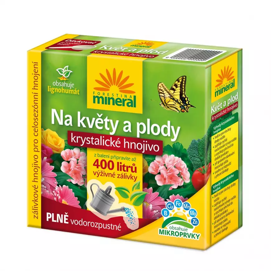 Mineral - Krystal s lignohumátom na plody a květy 400 g
