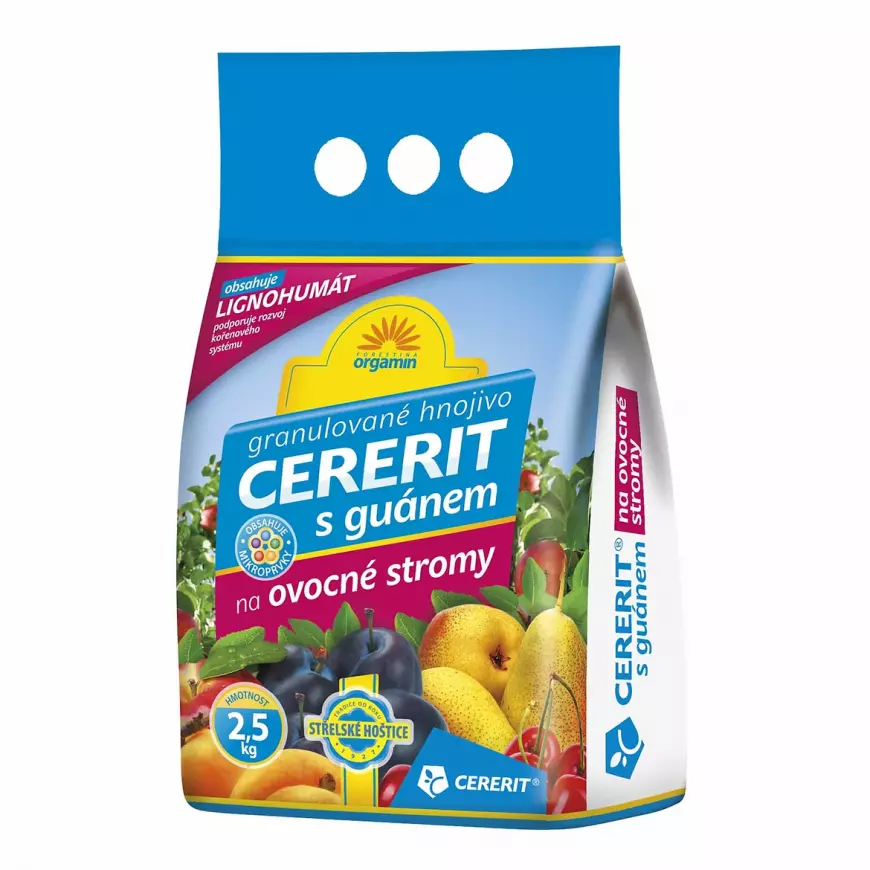 Orgamin - Cererit s guánom na ovocné stromy 2,5 kg