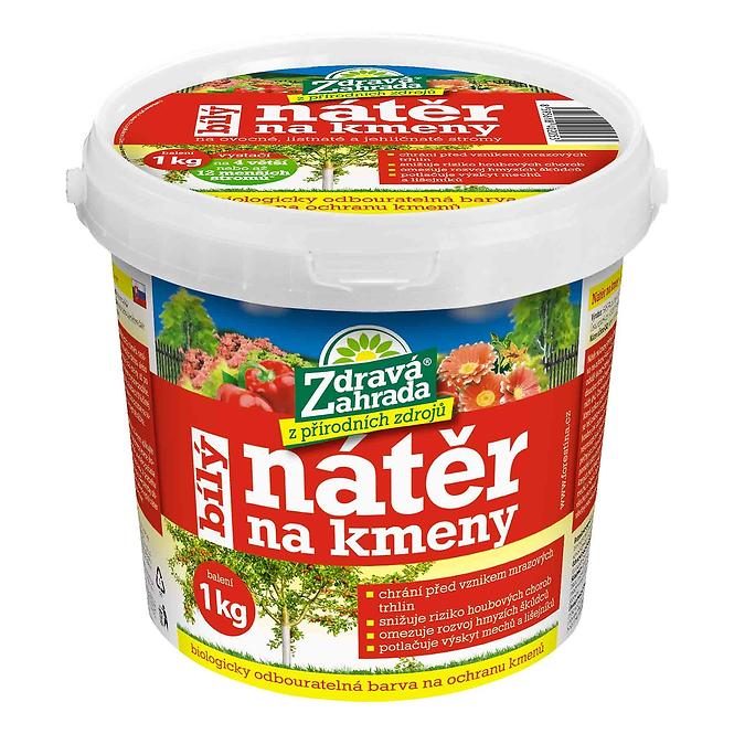 Zdravá záhrada - Náter na kmene – biely 1 kg