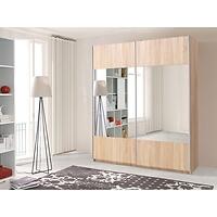 Skriňa Vario so zrkadlom dub sonoma 175 cm