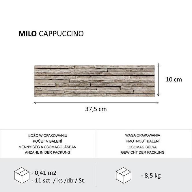 Betónový Obkladový Kameň Milo Cappuccino