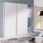 Skriňa Batumi 1 biela 150 cm,2