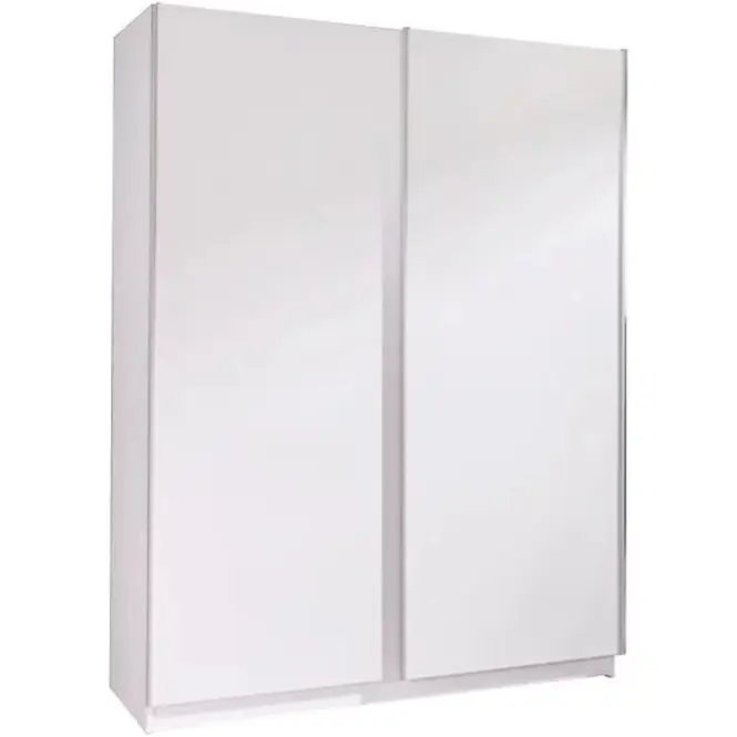 Skriňa s posuvnými dverami Batumi 1 150 cm – biela, dvojdverová