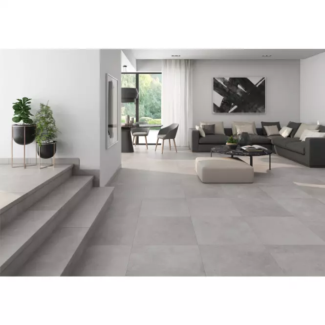 Sokel schodiskový Zanquin  Recto Urban Gris ľavý 27/39