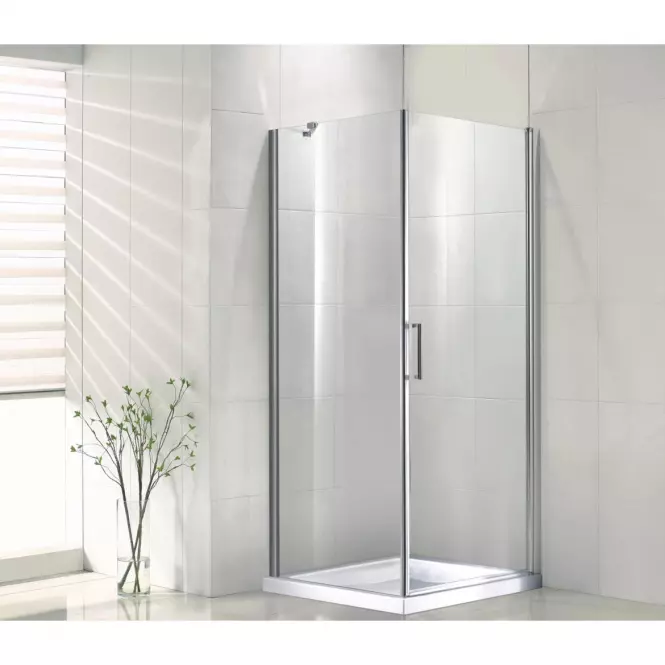 Sprchový kút Vela 90x90x190 čistý-chróm