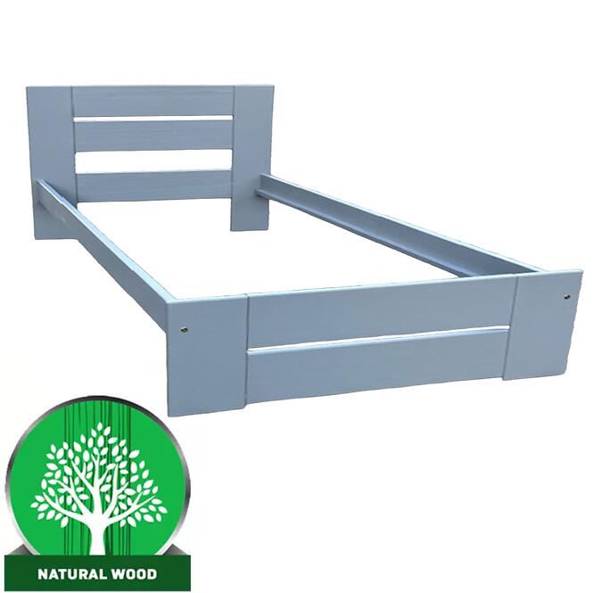 Posteľ Pola 120 sivá